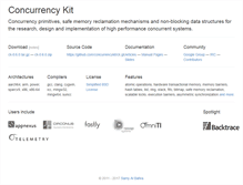 Tablet Screenshot of concurrencykit.org